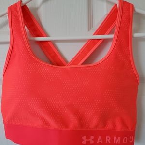 Under Armour Mid Crossback Sports Bra